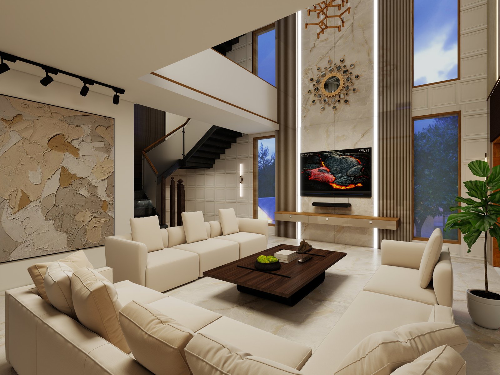 Luxury living room